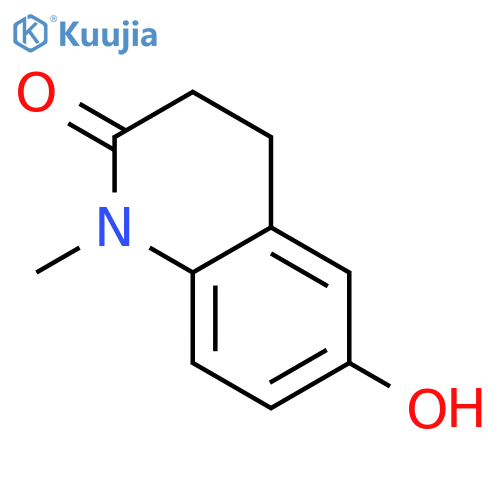6-Hydroxy-1-methyl-3,4-dihydroquinolin-2(1H)-one structure