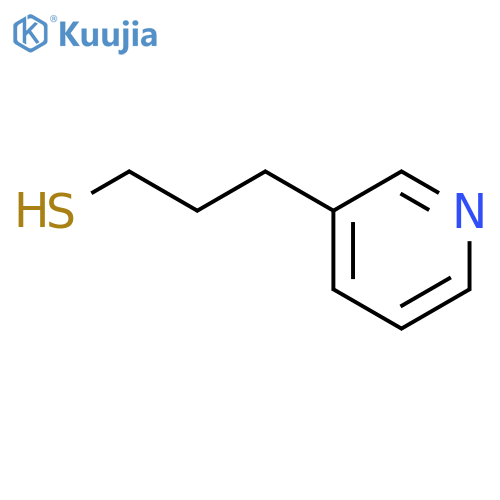 3-(pyridin-3-yl)propane-1-thiol structure