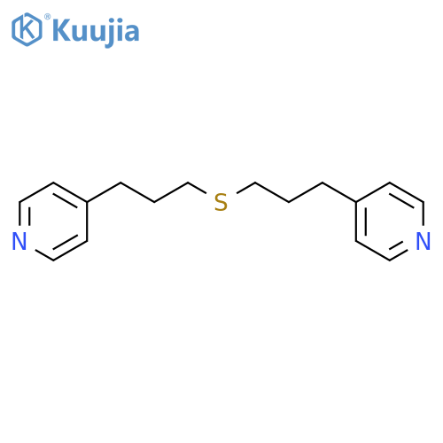 4-[3-(3-Pyrid-4-yl-propylsulfanyl)-propyl]-pyridine structure