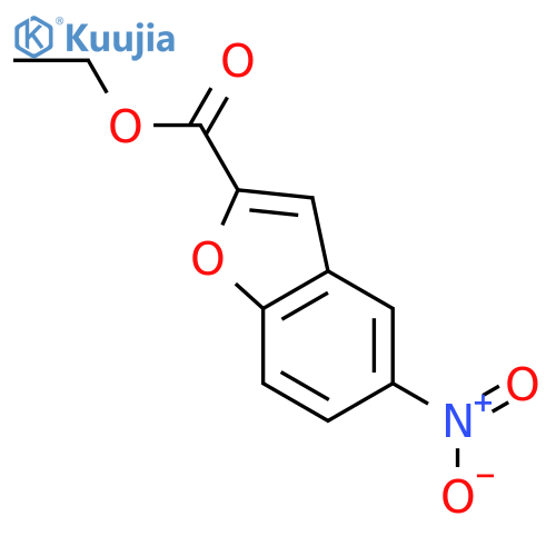 Ethyl 5-nitrobenzofuran-2-carboxylate structure