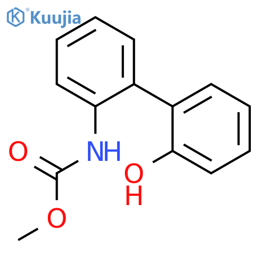 CARBAMIC ACID, (2'-HYDROXY[1,1'-BIPHENYL]-2-YL)-, METHYL ESTER structure