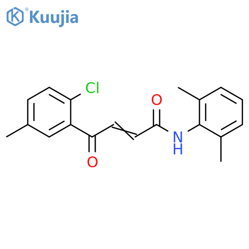 2-Butenamide,4-(2-chloro-5-methylphenyl)-N-(2,6-dimethylphenyl)-4-oxo- structure