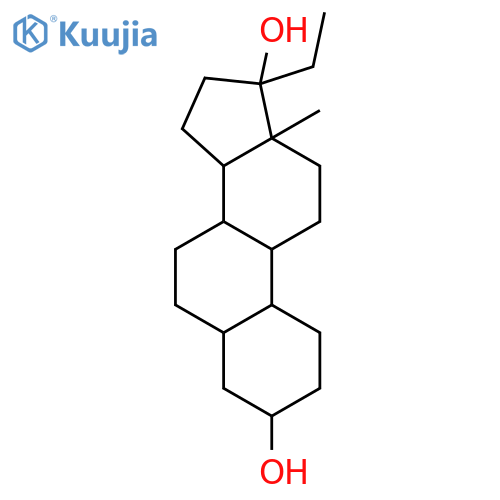 19-Norpregnane-3,17-diol,(3a,5a,17a)- structure