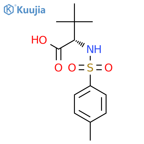 L-Valine, 3-methyl-N-[(4-methylphenyl)sulfonyl]- structure