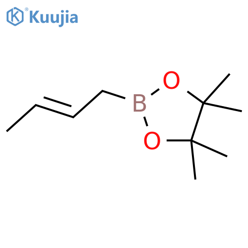 1,3,2-Dioxaborolane,2-(2E)-2-buten-1-yl-4,4,5,5-tetramethyl- structure