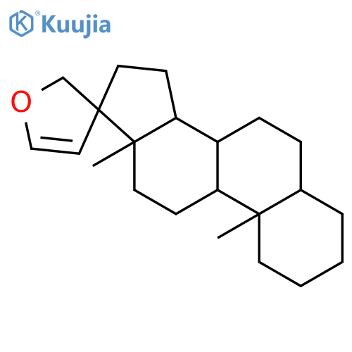 Spiro[androstane-17,3'(2'H)-furan](9CI) structure