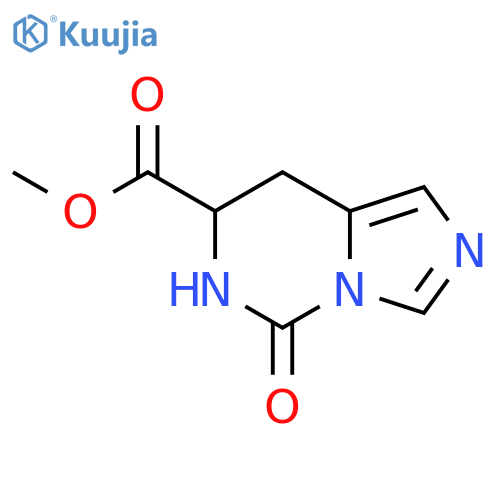 (S)-methyl 5-Oxo-5,6,7,8-tetrahydroimidazo1,5-cpyrimidine-7-carboxylate structure