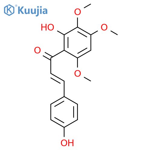2-Propen-1-one,3-(4-hydroxyphenyl)-1-(2-hydroxy-3,4,6-trimethoxyphenyl)- structure