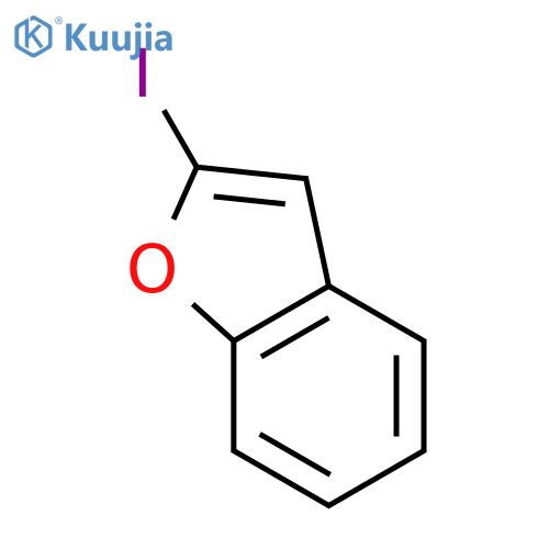 Benzofuran, 2-iodo- structure