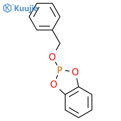1,3,2-Benzodioxaphosphole, 2-(phenylmethoxy)- structure