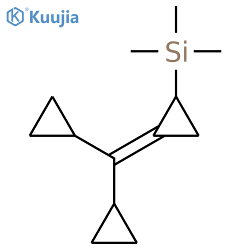 SILANE, [2-(DICYCLOPROPYLMETHYLENE)CYCLOPROPYL]TRIMETHYL- structure