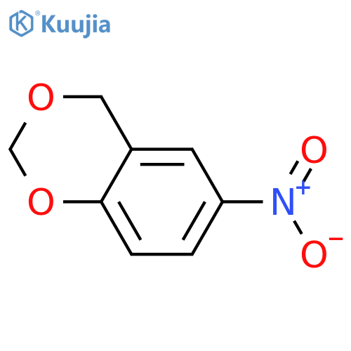 6-Nitro-1,3-benzodioxane structure