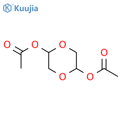 (5-acetyloxy-1,4-dioxan-2-yl) Acetate structure