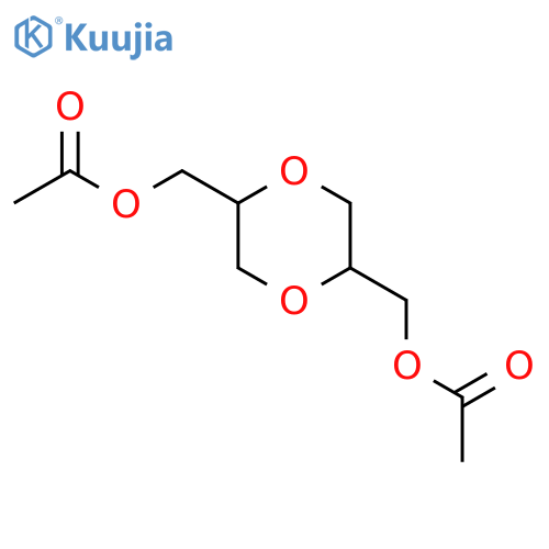 Bis(2,5-acetoxymethyl)dioxane(Mixture of Diastereomers) structure
