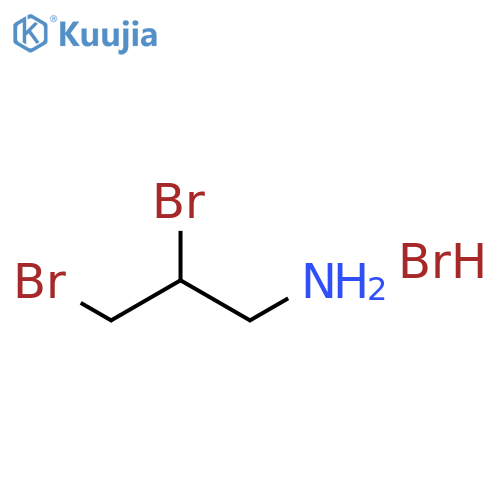 2,3-Dibromopropylamine hydrobromide structure