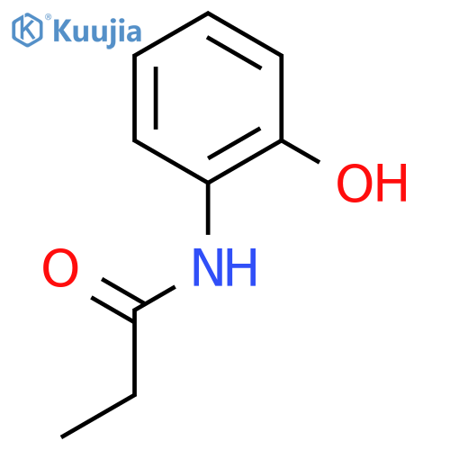 N-(2-Hydroxyphenyl)propanamide structure