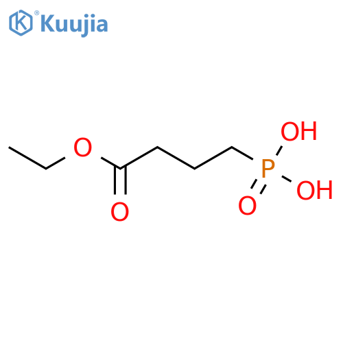 Butanoic acid, 4-phosphono-, 1-ethyl ester structure