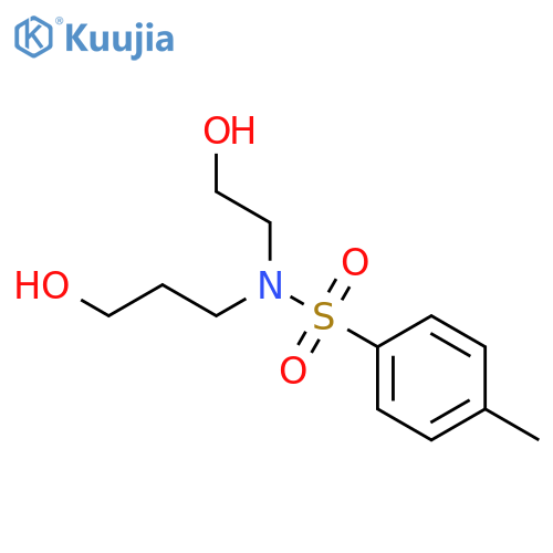 3-Hydroxy-N-(2-hydroxyethyl)-S-(4-methylphenyl)propane-1-sulfonamido structure