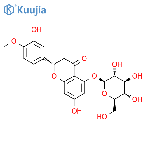 hesperetin 5-O-glucoside structure