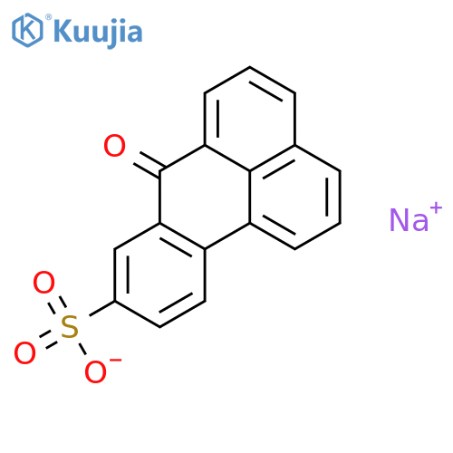 7H-Benz[de]anthracene-9-sulfonicacid, 7-oxo-, sodium salt (1:1) structure