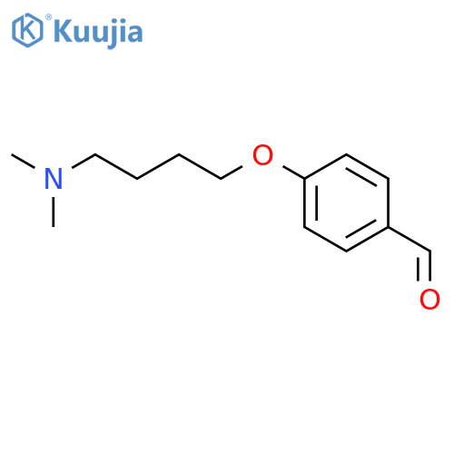 Benzaldehyde, 4-[4-(dimethylamino)butoxy]- structure