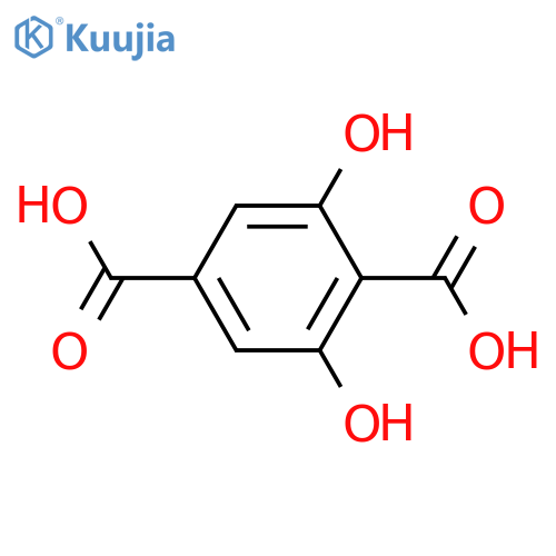 1,4-Benzenedicarboxylic acid, 2,6-dihydroxy- structure
