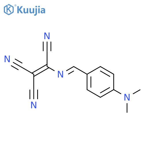 Ethenetricarbonitrile, [(E)-[[4-(dimethylamino)phenyl]methylene]amino]- structure