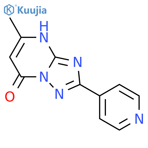 5-Methyl-2-(4-pyridyl)[1,2,4]triazolo[1,5-a]pyrimidin-7(4H)-one structure