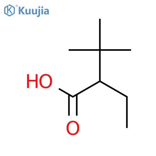 2-ethyl-3,3-dimethylbutanoic acid structure