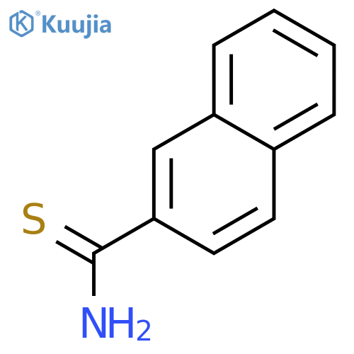 Naphthalene-2-carbothioamide structure