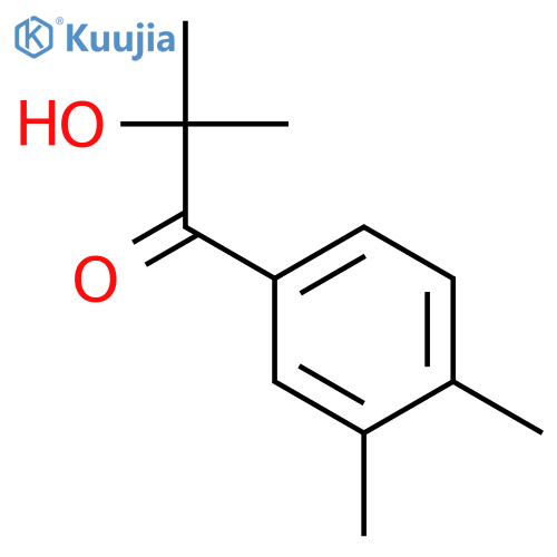 1-Propanone,1-(3,4-dimethylphenyl)-2-hydroxy-2-methyl- structure