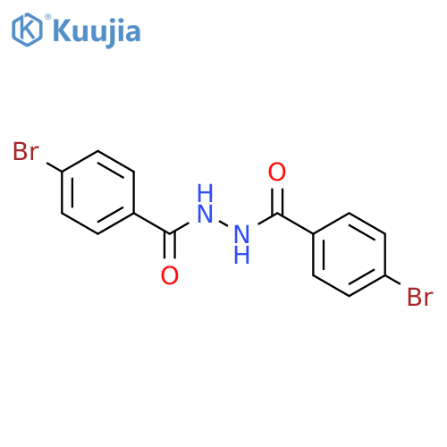 4-bromo-N'-(4-bromobenzoyl)benzohydrazide structure