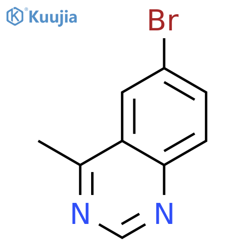 6-Bromo-4-methylquinazoline structure