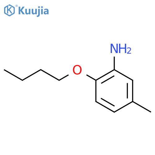 2-Butoxy-5-methylaniline structure