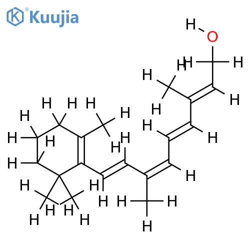 (7E,9Z,11E,13E)-retinol structure