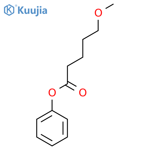 Phenyl 5-methoxypentanoate structure