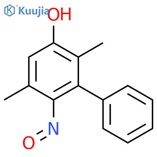[1,1'-BIPHENYL]-3-OL, 2,5-DIMETHYL-6-NITROSO- structure
