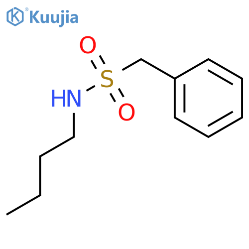 N-butyl-1-phenylmethanesulfonamide structure
