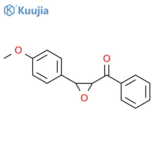 [3-(4-methoxyphenyl)oxiran-2-yl]-phenylmethanone structure