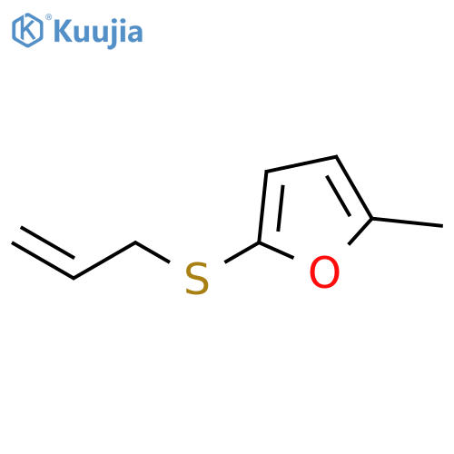 FURAN, 2-METHYL-5-(2-PROPENYLTHIO)- structure