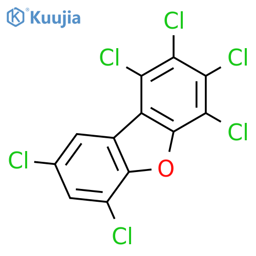 1,2,3,4,6,8-Hexachlorodibenzob,dfuran structure