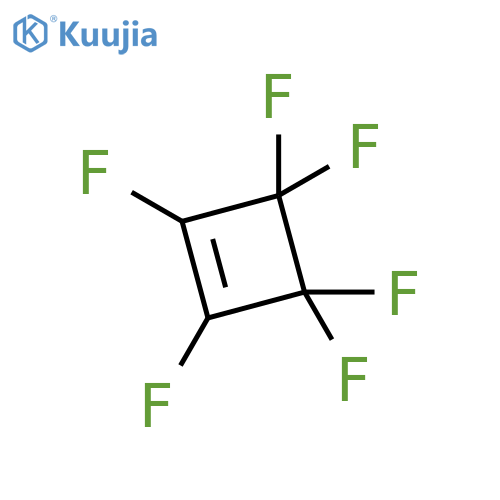 Hexafluorocyclobutene structure