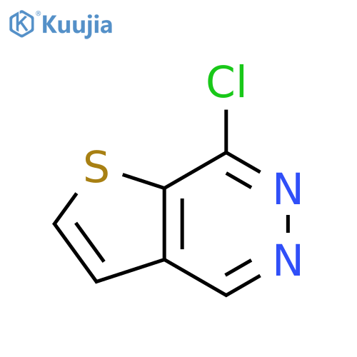 7-chlorothieno2,3-dpyridazine structure