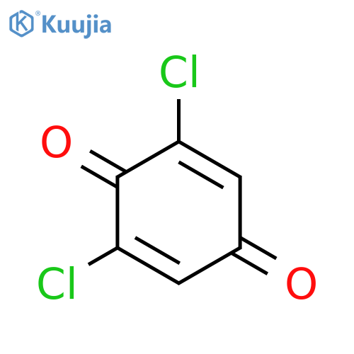 2,6-dichlorocyclohexa-2,5-diene-1,4-dione structure