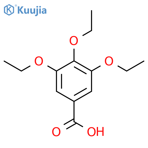 3,4,5-Triethoxybenzoic acid structure