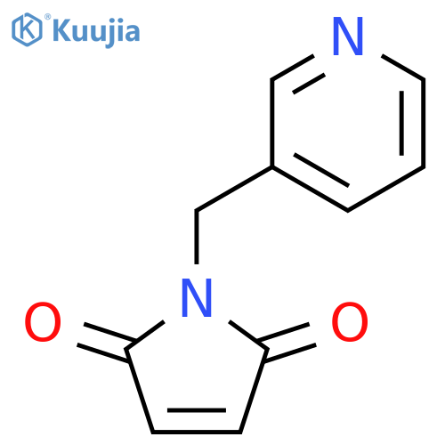 1H-Pyrrole-2,5-dione,1-(3-pyridinylmethyl)- structure