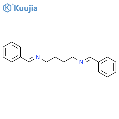 N,N'-bis[(E)-phenylmethylidene]butane-1,4-diamine structure