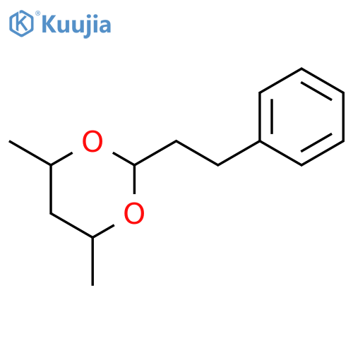 1,3-Dioxane,4,6-dimethyl-2-(2-phenylethyl)- structure