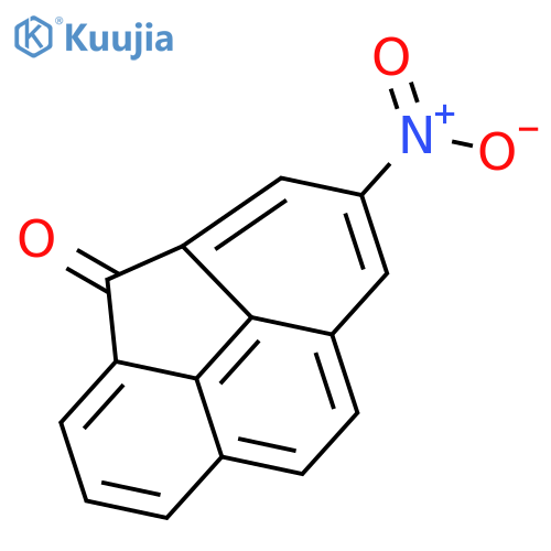 4H-Cyclopenta[def]phenanthren-4-one, 2-nitro- structure