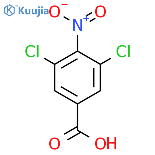 BENZOIC ACID, 3,5-DICHLORO-4-NITRO- structure